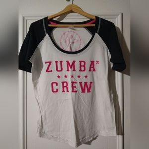 ZumbaWear Zumba Crew baseball style tee
